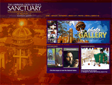 Tablet Screenshot of luminouscrossofgracesanctuary.com